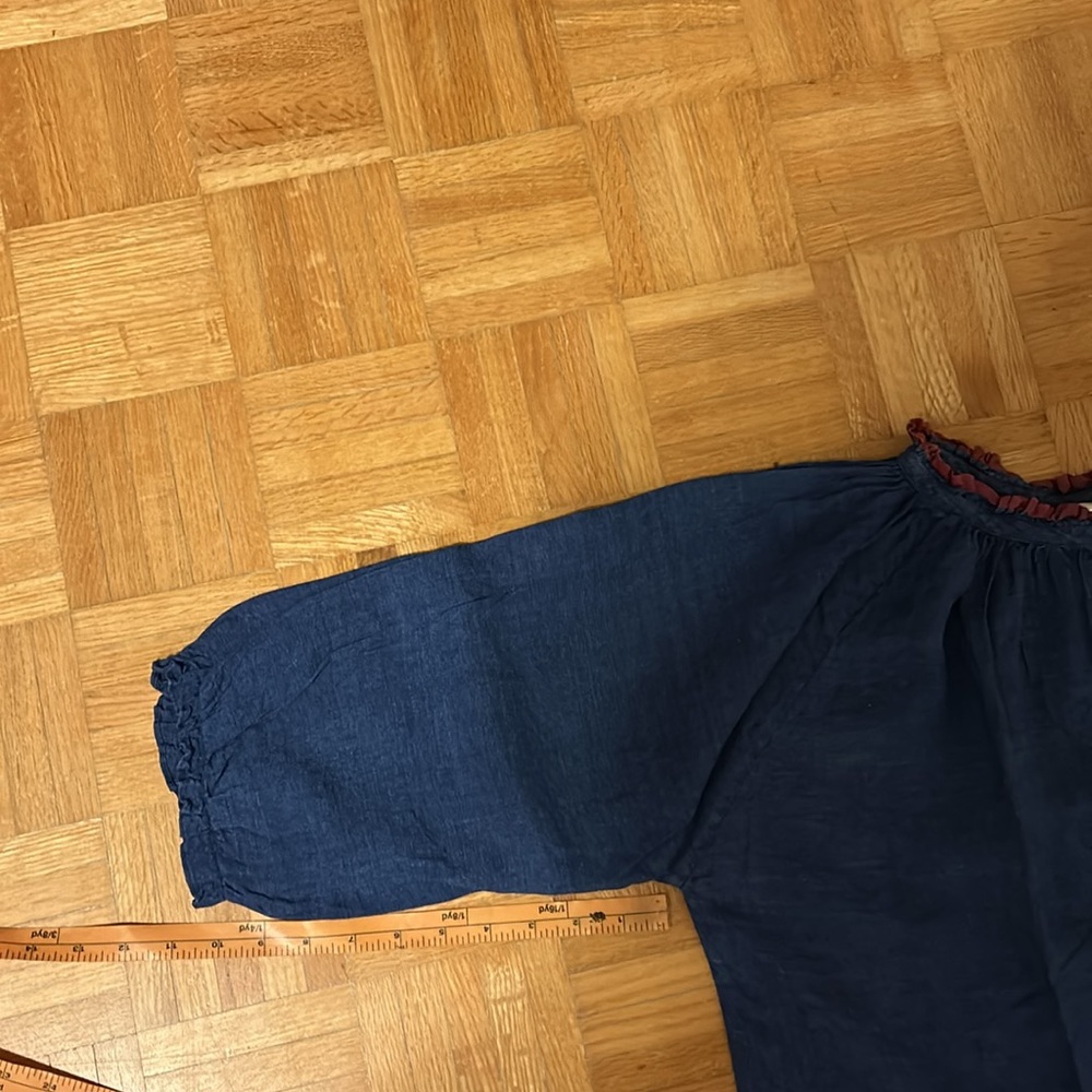 Runaway  Bicycle Navy Blue Top with Red Trim - Picture 7 of 16